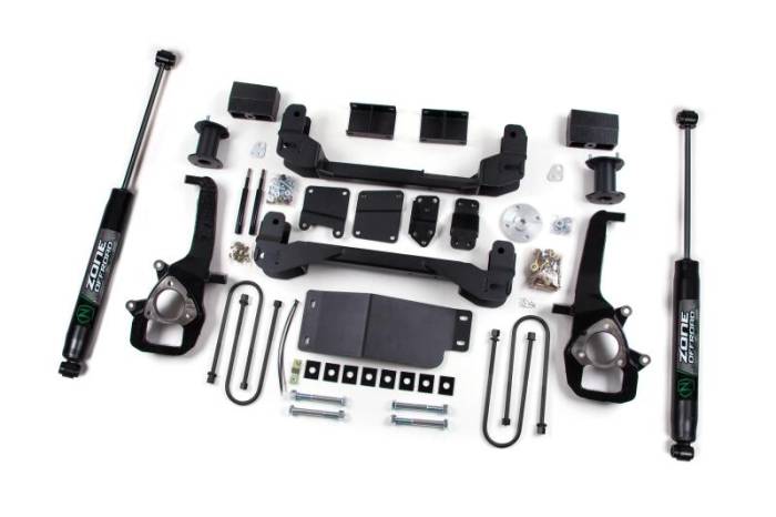 Zone Offroad - Zone Offroad 06-08 Dodge 1500 4in Suspension System - ZOND3N