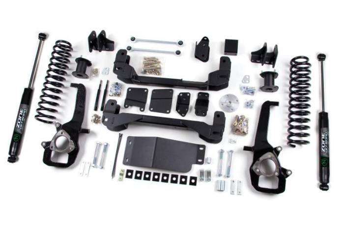 Zone Offroad - Zone Offroad 13-15 Dodge 1500 6/3 Suspension Lift - ZOND40N