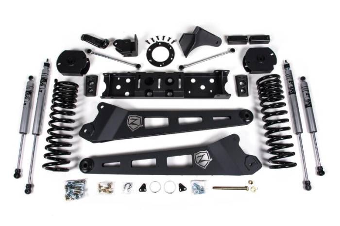 Zone Offroad - Zone Offroad 2019 Ram 2500 4.5in Radius Arm Diesel - 6-Bolt T-Case - Fox Shocks - ZOND78F
