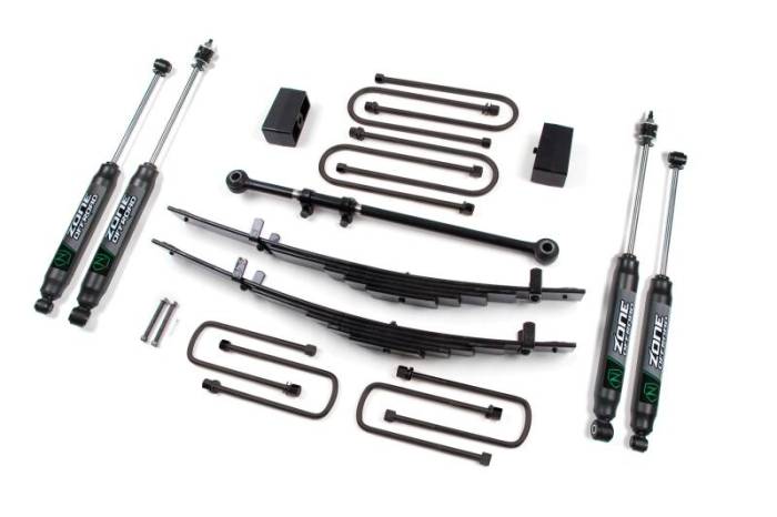 Zone Offroad - Zone Offroad 00-05 Ford Excursion 4in Suspension Kit - ZONF11N