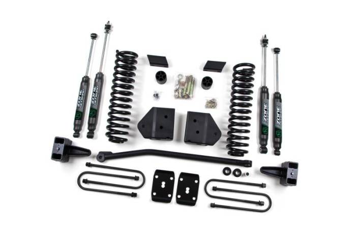 Zone Offroad - Zone Offroad 08-10 Ford F-250/350 Gas 4in Suspension - ZONF12N