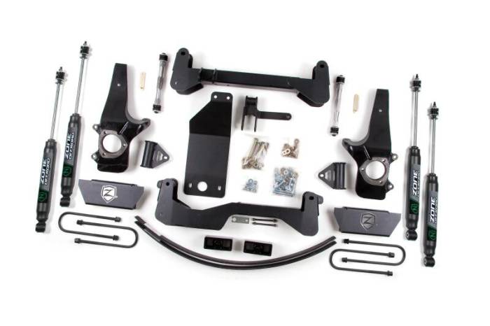 Zone Offroad - Zone Offroad 97-03 Ford F-150 6in Suspension System - ZONF14N