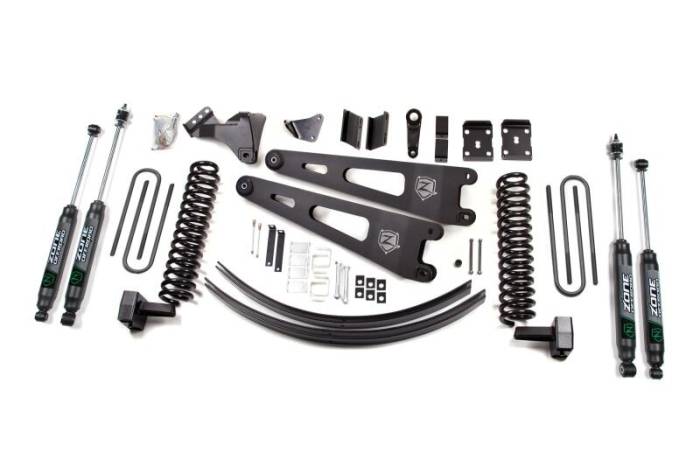 Zone Offroad - Zone Offroad 08-10 Ford SuperDuty 6in Gas w/Overload - ZONF37N
