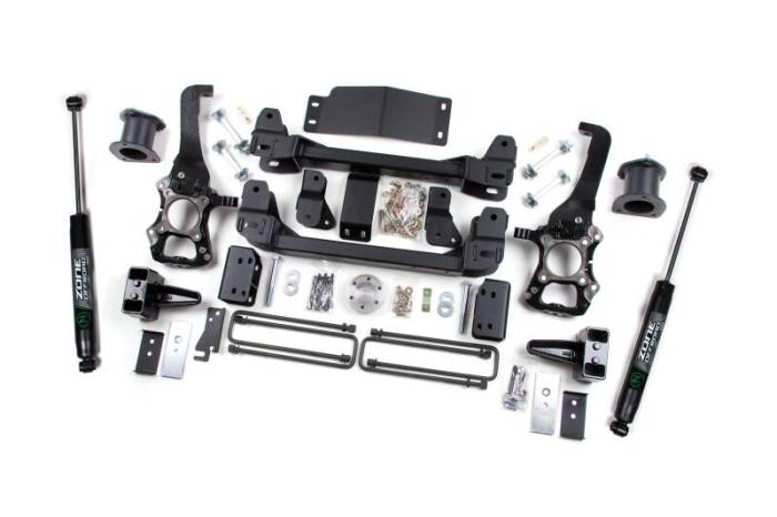 Zone Offroad - Zone Offroad 2014 Ford F-150 4in Suspension System - ZONF41N