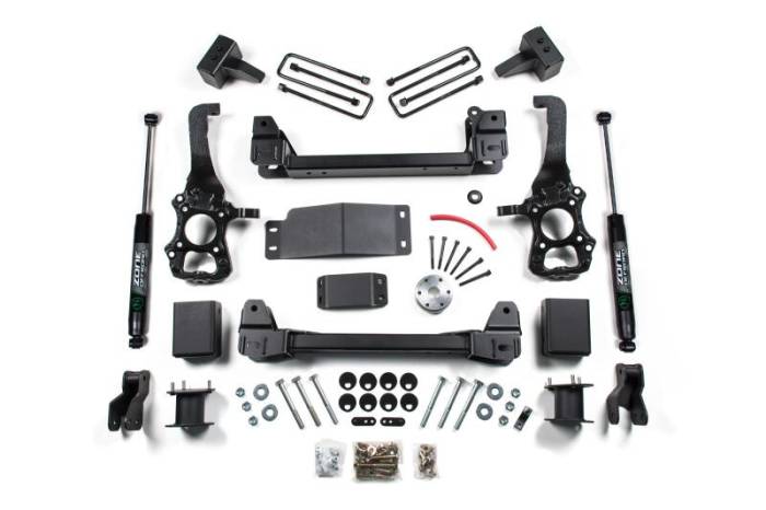 Zone Offroad - Zone Offroad 15-19 Ford F-150 4WD 4in Suspension System - ZONF47N