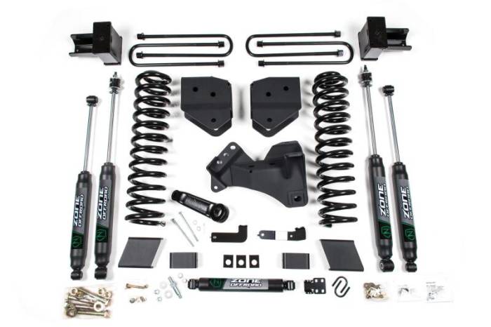 Zone Offroad - Zone Offroad 2017 Ford F-250/350 4in - Diesel - 3 Leaf Main - ZONF50N