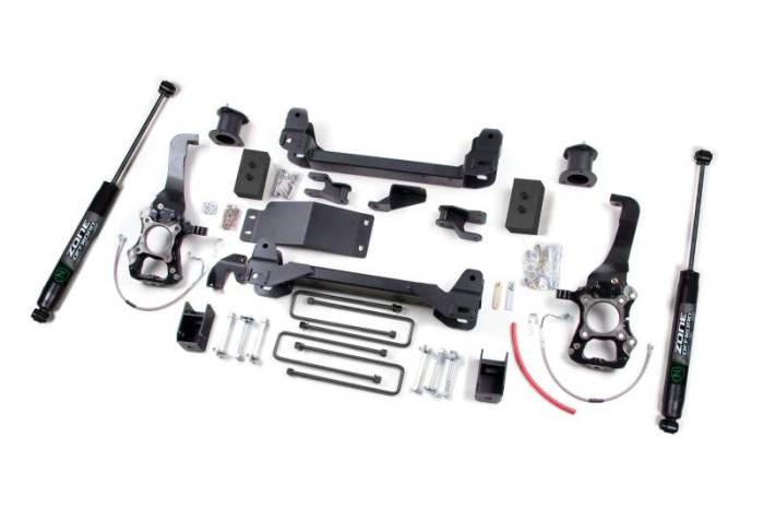Zone Offroad - Zone Offroad 04-08 Ford F-150 4in Suspension System - ZONF8N