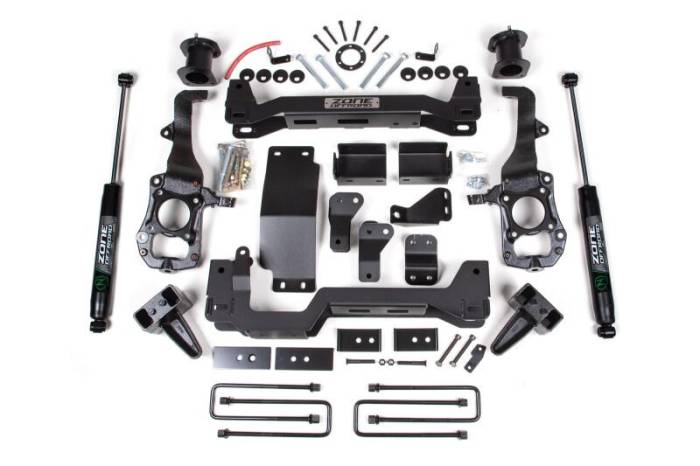 Zone Offroad - Zone Offroad 21-24 Ford F150 6 in Zone Lift System w/Nitro Shocks - ZONF90N