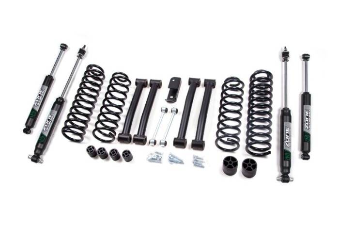 Zone Offroad - Zone Offroad 93-98 Jeep ZJ 4in Suspension System - ZONJ16N