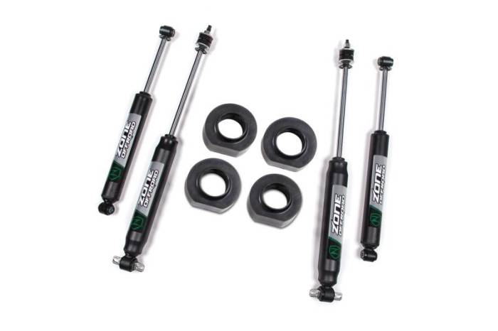 Zone Offroad - Zone Offroad 93-98 Jeep ZJ 2in Spacer Kit - ZONJ19N
