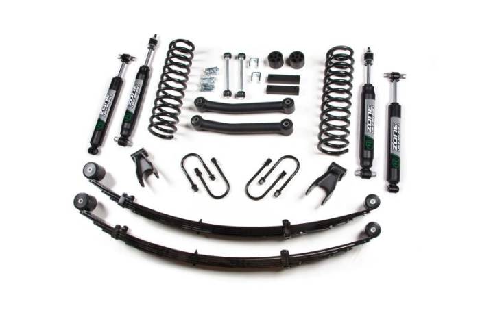 Zone Offroad - Zone Offroad 84-01 Jeep XJ 4.5in w/Rr Springs- Chrysler 8.25 - ZONJ23N