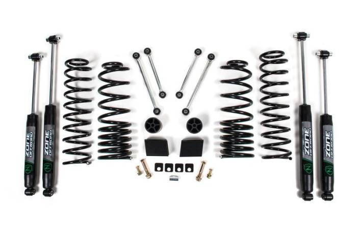 Zone Offroad - Zone Offroad 2020 Jeep JT 3in Suspension Lift - Adv Series Shocks - ZONJ34F