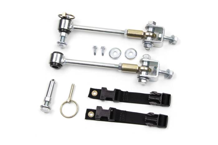 Zone Offroad - Zone Offroad 97-06 Jeep Wrangler TJ 3-4in Sway Bar Disconnects for 0-2in Lift Kit - ZONJ5451