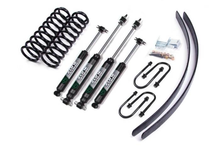 Zone Offroad - Zone Offroad 84-01 Jeep XJ 3in Kit w/Dana35 Axle - ZONJ7N