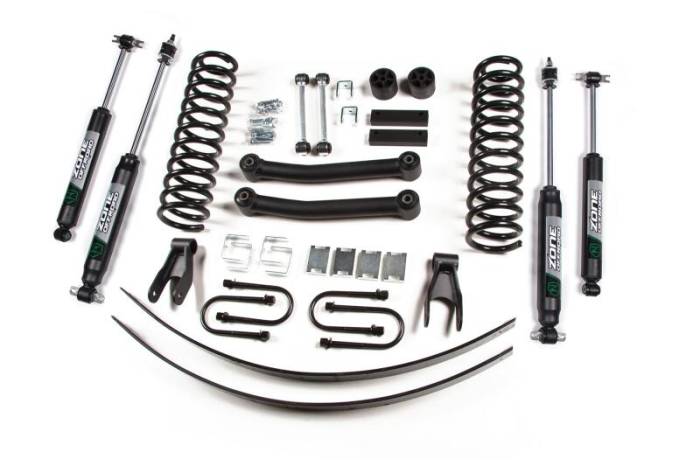 Zone Offroad - Zone Offroad 84-01 Jeep XJ 4.5in Kit w/Chrysler Axle - ZONJ8N