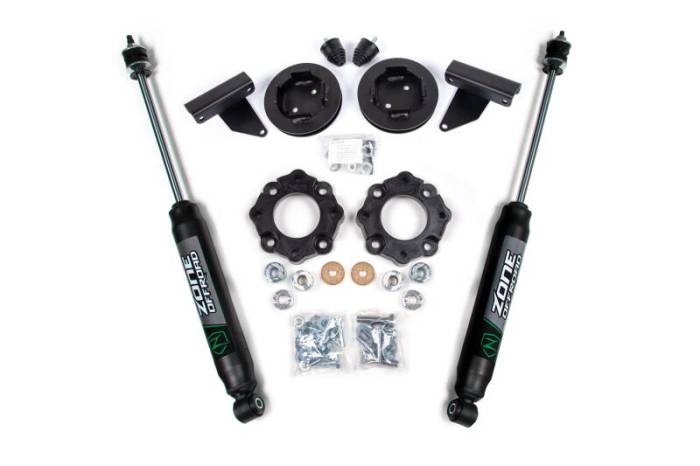 Zone Offroad - Zone Offroad 2022 Toyota Tundra 4wd 2in Suspension Lift & 1in Rear Spacer - ZONT10