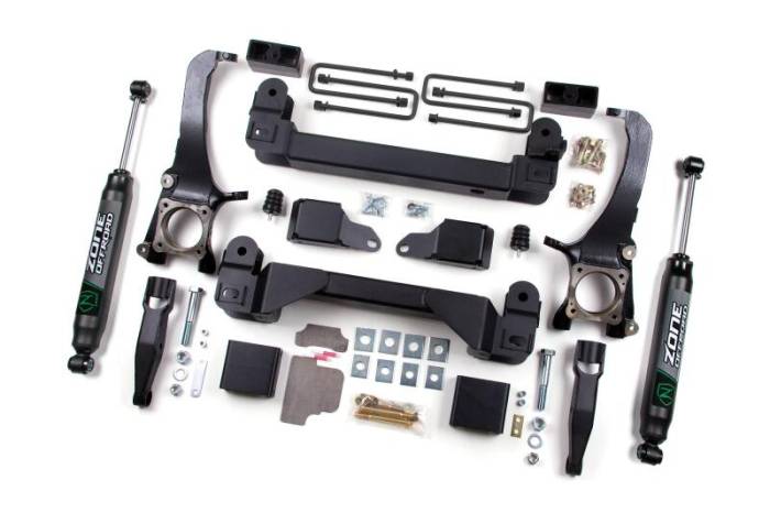 Zone Offroad - Zone Offroad 07-15 Toyota Tundra 5in Suspension Kit - ZONT1N