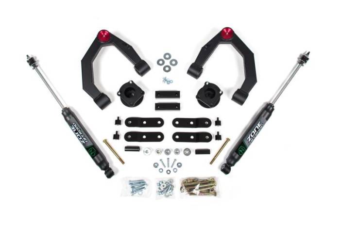Zone Offroad - Zone Offroad 07-19 Tundra 3.5in Adventure Series Lift - ZONT6N