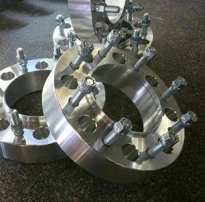 GI Parts and Bundles - 2" SHIFTED INDUSTRY 8x180 Hub Centric Spacer (2011+ GM 2500/3500 Single Wheel)