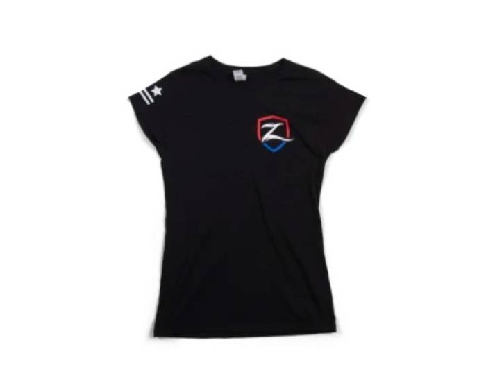 Zone Offroad - Zone Offroad Black Premium Cotton T-Shirt w/ Patriotic Zone Logos - Womens - 2XL - ZONU91642XL