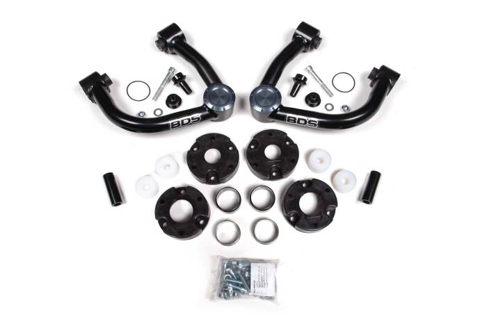 BDS Suspension - BDS Suspension Built to outperform, upgrade your 2021-2026 Ford Bronco with this 3.5-inch lift kit from BDS Suspension. Designed to improve stance, performance, and capability, this kit includes everything necessary to set your truck up right with clea