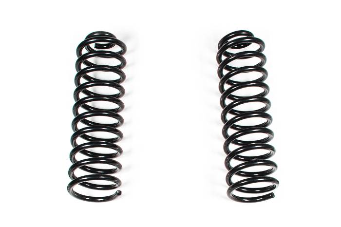 BDS Suspension - BDS Suspension Custom tune the spring rate and ride height of your 4-inch lifted 2007-2018 Jeep Wrangler JK 2-door or 3-inch lifted 4-door by swapping rear coil springs. A critical part of your vehicle's suspension, BDS coil springs support the weight