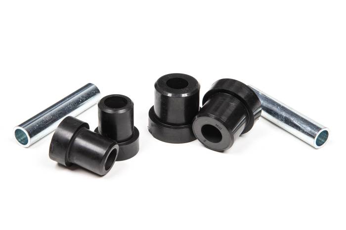 BDS Suspension - BDS Suspension This replacement bushing and sleeve kit is designed for the BDS 1973-1987 Chevy/GMC Truck or SUV front leaf springs. These polyurethane bushings are fluted internally and externally for even distribution and include the sleeves to freshe