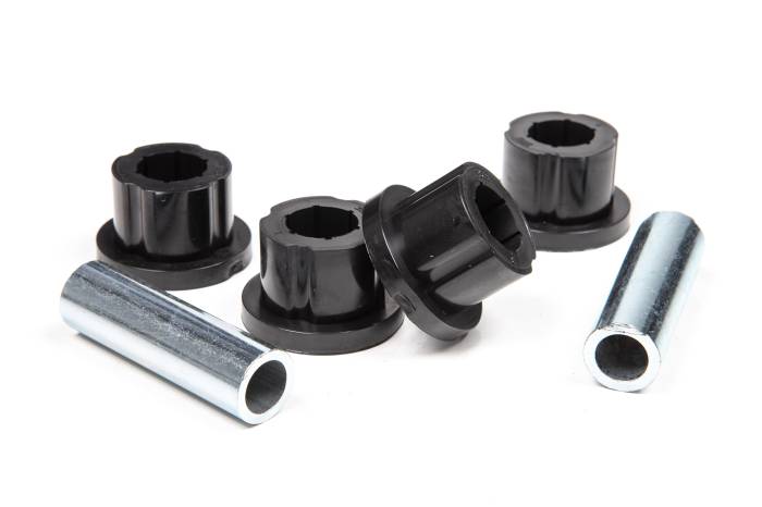BDS Suspension - BDS Suspension This replacement bushing and sleeve kit is designed for the BDS 1996-2006 Chevy Silverado or GMC Sierra 1500 rear leaf springs. These polyurethane bushings are fluted internally and externally for even distribution and include the sleeve