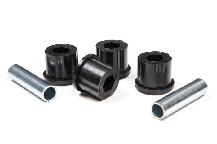 BDS Suspension - BDS Suspension This replacement bushing and sleeve kit is designed for the BDS 1973-1987 Chevy/GMC Truck or SUV rear leaf springs. These polyurethane bushings are fluted internally and externally for even distribution and include the sleeves to freshen