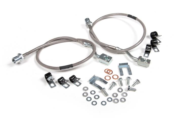 BDS Suspension - BDS Suspension Improve safety and style by upgrading the front brake lines on your 2011-2026 Chevy Silverado or GMC Sierra 2500HD / 3500HD with a set of BDS front brake lines. Specially designed for vehicles with a 6-inch lift, these front brake lines