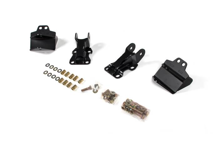 BDS Suspension - BDS Suspension Improve traction on your 2007-2026 Chevy Silverado or GMC Sierra 1500 without limiting wheel travel with a BDS Recoil Traction Bar Mounting Kit, made with heavy wall construction and internal compression springs that can be loaded or unl