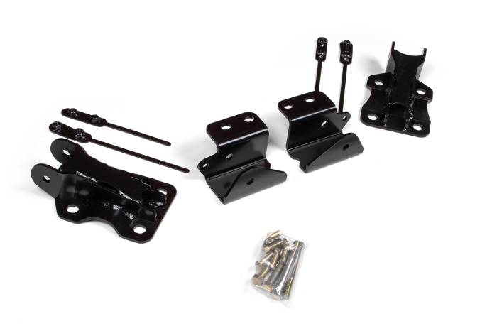 BDS Suspension - BDS Suspension Improve traction on your 2020-2026 Chevy Silverado or GMC Sierra 2500 HD/3500 HD without limiting wheel travel with a BDS Recoil Traction Bar Mounting Kit, made with heavy wall construction and internal compression springs that can be lo