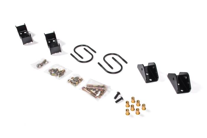 BDS Suspension - BDS Suspension Improve traction on your 2003-2013 Ram 2500 or 2003-2018 Ram 3500 4WD without limiting wheel travel with a BDS Recoil Traction Bar Mounting Kit, made with heavy wall construction and internal compression springs that can be loaded or unl