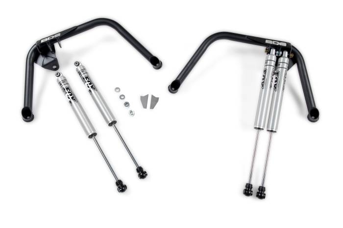 BDS Suspension - BDS Suspension Improve the performance of your 4WD 2014-2018 Ram 2500 or 2013-2018 Ram 3500 by installing dual shocks on your lifted truck. This new shock hoop setup allows for the installation of dual front shocks at each corner for improved dampening