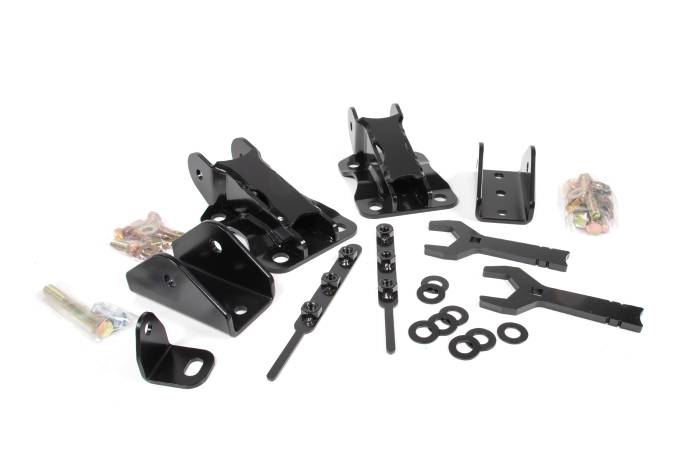 BDS Suspension - BDS Suspension Improve traction on your 2017-2026 Ford F250 / F350 Super Duty 4WD (with 4.5 inch diameter axle) without limiting wheel travel with a BDS Recoil Traction Bar Mounting Kit, made with heavy wall construction and internal compression spring