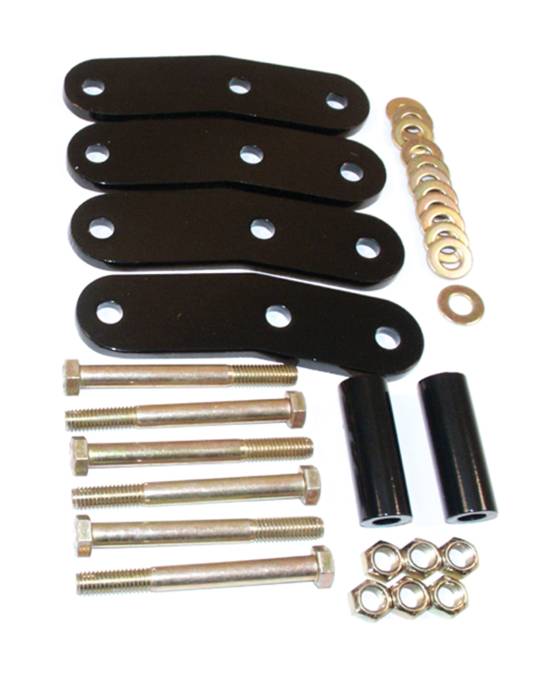 BDS Suspension - BDS Suspension Increase the ride height and stance of your 1987-1995 Jeep Wrangler YJ with the BDS 1-inch Lift Front or Rear Shackle Kit. Designed to work with stock or lifted applications, this replacement shackle kit is designed for increased strengt