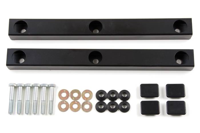 BDS Suspension - BDS Suspension Maintain proper driveline angles on your 1987-1995 Jeep Wrangler YJ by installing a BDS Transfer Case Drop Kit. These new kits utilize 1-piece steel tube spacers to drop the t-case to reposition the transfer case output shaft on lifted a