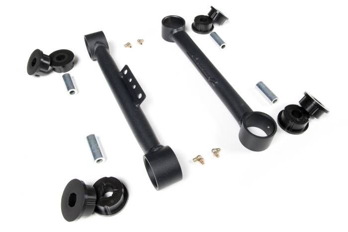 BDS Suspension - BDS Suspension Add strength to your 1997-2006 Jeep Wrangler TJ or 1993-1998 Grand Cherokee ZJ with BDS replacement fixed length rear upper control arms. Designed for 4.5" lifted Jeeps, these heavy-duty upper control arms are longer than stock to reposi