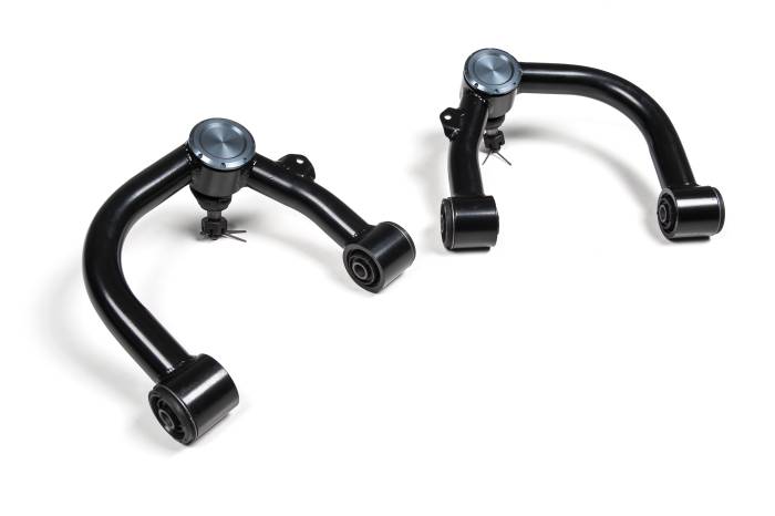 BDS Suspension - BDS Suspension Increase wheel travel by upgrading the stock OE upper control arms (UCA) on your 2005-2023 Toyota Tacoma to BDS performance. Specially designed for leveled and lifted applications, these arms are built from high-strength 1.5-inch OD x .1