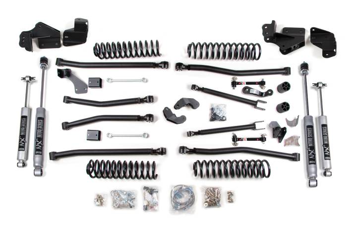 BDS Suspension - BDS Suspension Maximize the capability of your 2007-2018 Jeep Wrangler 4 Door with this 6.5-inch lift kit with long arm conversion from BDS Suspension. Designed to improve stance this kit includes everything necessary to set your truck up right with cl