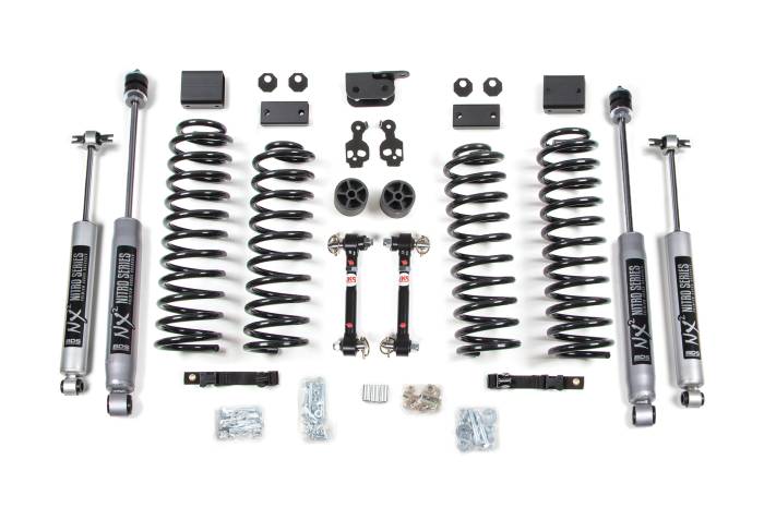 BDS Suspension - BDS Suspension Upgrade the ride and style of your 2007-2011 Jeep Wrangler JK 2 Door with this 3-inch coil spring lift kit from BDS Suspension. Designed to improve stance this kit includes everything necessary to set your truck up right with clearance f