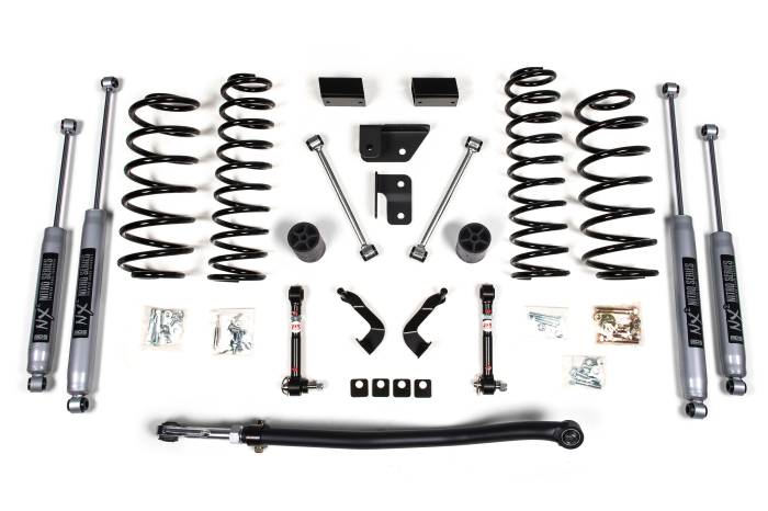 BDS Suspension - BDS Suspension Improve the ride and style of your Jeep Wrangler JL 2 Door with this 3-inch lift kit from BDS Suspension. Designed to improve stance this kit includes everything necessary to set your truck up right with clearance for up to 37" tires at