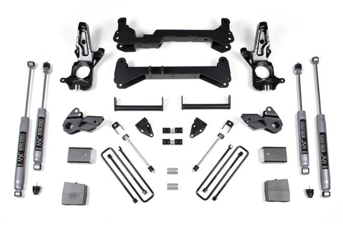 BDS Suspension - BDS Suspension Designed to improve stance, performance, and capability, the BDS 6-inch lift kit for the 2001-2010 Chevy Silverado and GMC Sierra 2500 HD 2WD is a must have upgrade. For maximum ground clearance, BDS designed a No Torsion Bar Drop System