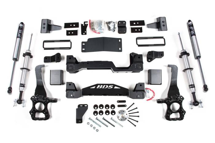 BDS Suspension - BDS Suspension Prepare to get your 2015-2020 Ford F150 4WD truck dirty after installing a 4-inch lift kit with FOX 2.0 struts by BDS Suspension. Designed to improve stance the BDS 4 inch lift kit with FOX 2.0 front struts give more capability off-road.