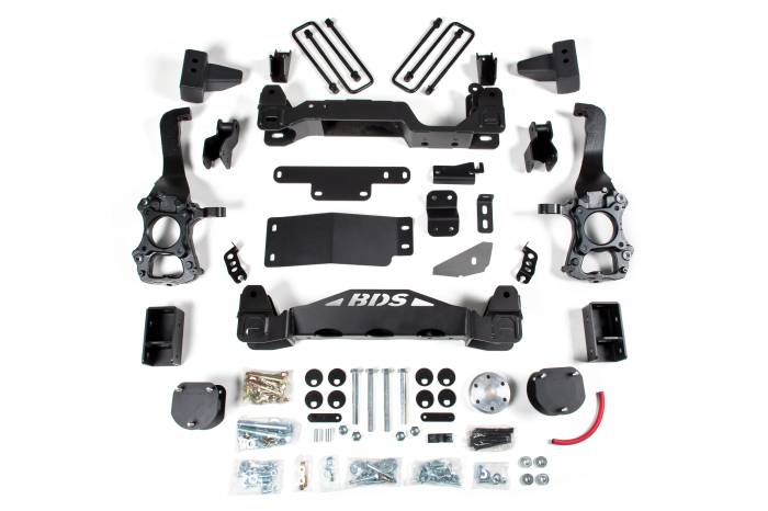 BDS Suspension - BDS Suspension Improve the look of your 2017-2018 Ford F150 Raptor 4WD truck with a 4-inch suspension lift kit by BDS Suspension. After months of engineering, BDS determined that the 4" lift height allows for the best use of the factory equipped FOX Sh