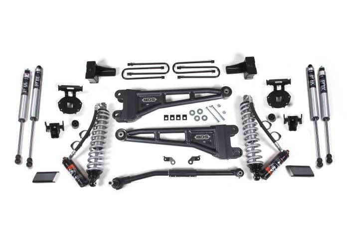 BDS Suspension - BDS Suspension This 2.5-inch radius arm lift kit with FOX 2.5 Performance Elite coil-over shocks for Ford F250 and F350 Super Duty diesel powered truck from BDS Suspension sets a new standard by enhancing the truck's stance, performance, and capability