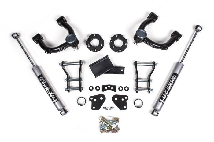 BDS Suspension - BDS Suspension Improve the performance and style of your 2019-2023 Ford Ranger truck by installing this 3.5-inch lift kit from BDS. Specially designed for the new Ranger, this 3.5" leveling kit is engineered for additional tire clearance and improved p