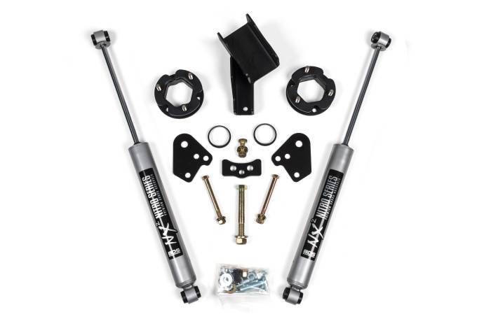 BDS Suspension - BDS Suspension Properly level the front of your 2019-2023 Ford Ranger truck by installing this 2.5-inch leveling kit from BDS. Specially designed for the new Ranger, this 2.5" leveling kit is engineered for additional tire clearance and improved perfor