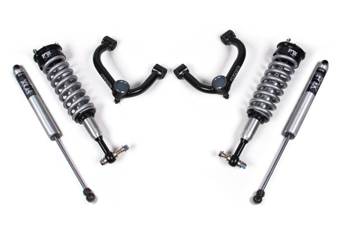 BDS Suspension - BDS Suspension Level out your 2014-2020 Ford F150 truck and improve the ride with this 2-inch leveling kit featuring FOX 2.0 coilover shocks from BDS Suspension. Designed to improve stance, performance, and capability, this kit includes everything nece