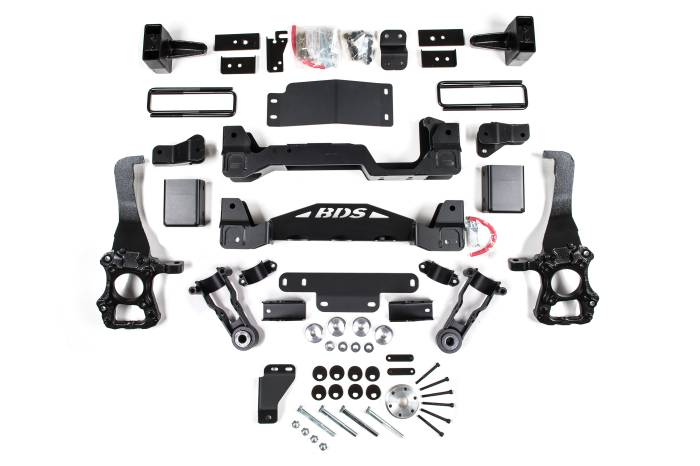 BDS Suspension - BDS Suspension Take full advantage of the Raptor's FOX LiveValve shocks when you install a 4-inch suspension lift kit by BDS Suspension on your 2019-2020 Ford F150 Raptor. After months of engineering, BDS determined that the 4" lift height allows for t